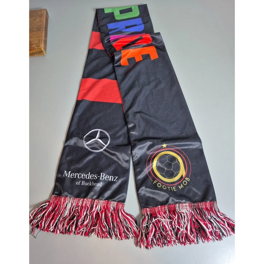 Atlanta United FC Footie Mob Pride Scarf 60